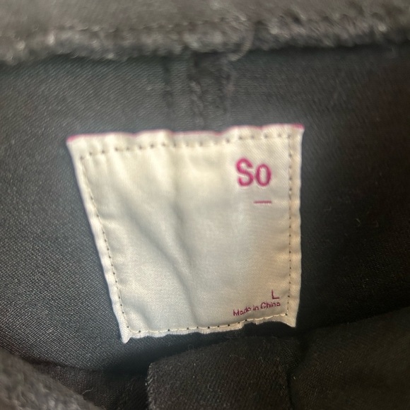 SO Juniors Black Denim Coverall Jumper Dress – Size Large - Picture 6 of 6